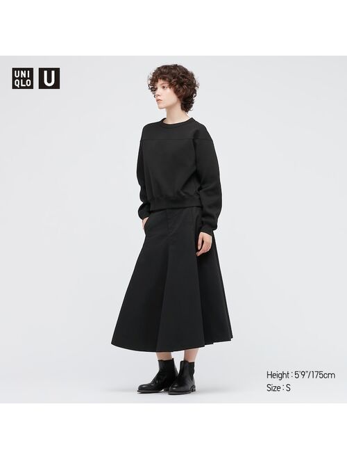 Uniqlo WOMEN U CREW NECK LONG-SLEEVE SWEATSHIRT