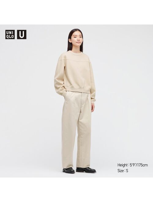 Uniqlo WOMEN U CREW NECK LONG-SLEEVE SWEATSHIRT