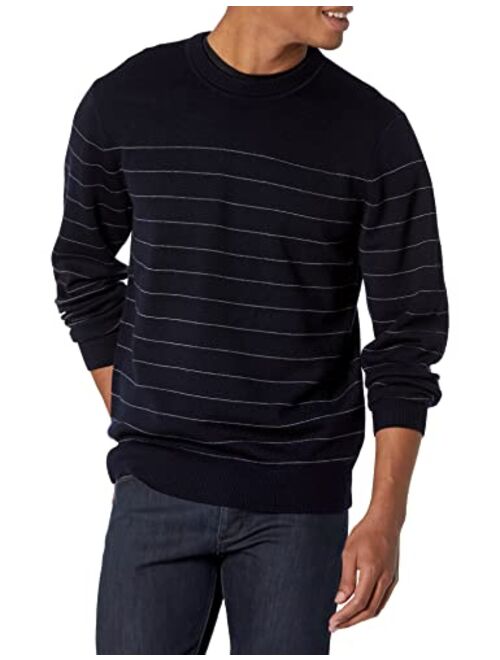 Theory Men's Nathan Crew.Champion Long Sleeve Sweaters