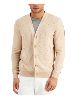 Men's Cable-Knit Cardigan Sweater, Created for Macy's