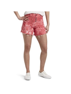 Ultra Soft Denim High Waist Shorts