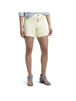 Ultra Soft Denim High Waist Shorts