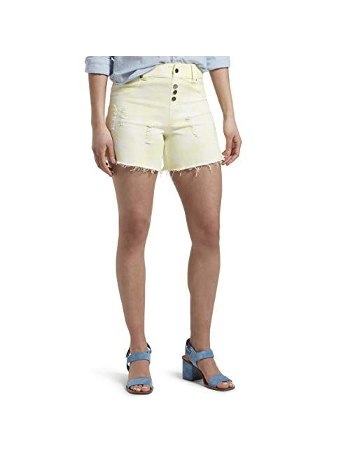 HUE Ultra Soft Denim High Waist Shorts