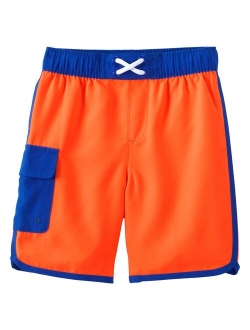 Boys 2-20 Lands' End Cargo Pocket Swim Trunks in Regular, Slim & Husky