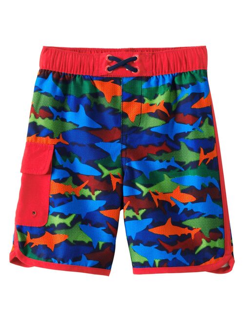 Boys 2-20 Lands' End Cargo Pocket Swim Trunks in Regular, Slim & Husky