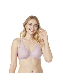 Olga® by Warner's® Sheer Leaves Lace Full-Figure Full-Coverage Minimizer Bra 35519