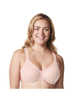 Olga® by Warner's® Sheer Leaves Lace Full-Figure Full-Coverage Minimizer Bra 35519