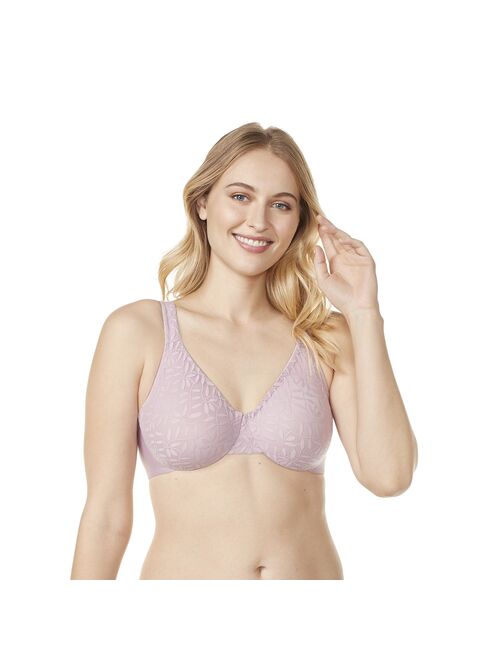 Olga® by Warner's® Sheer Leaves Lace Full-Figure Full-Coverage Minimizer Bra 35519