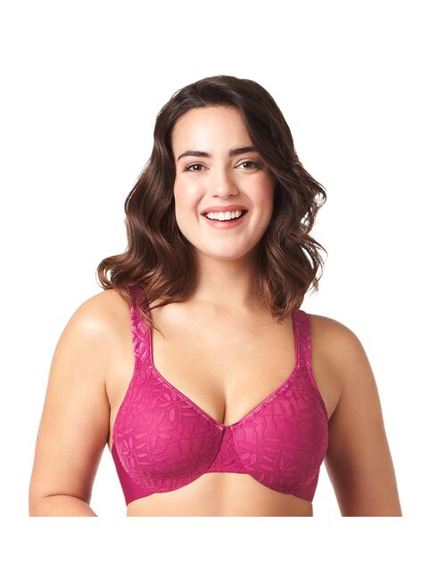 Olga® by Warner's® Sheer Leaves Lace Full-Figure Full-Coverage Minimizer Bra 35519