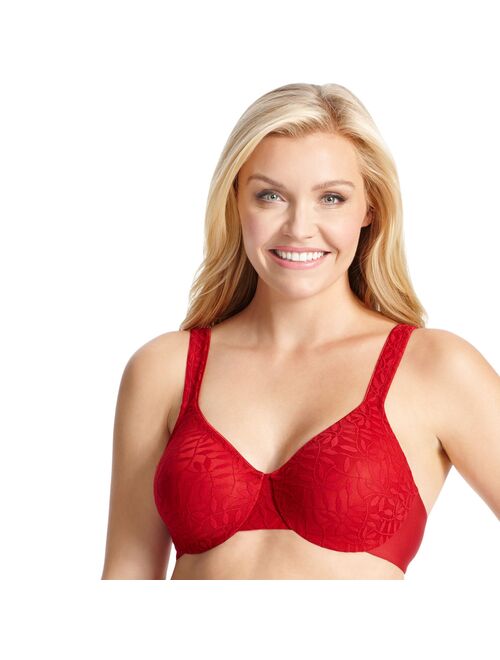 Olga® by Warner's® Sheer Leaves Lace Full-Figure Full-Coverage Minimizer Bra 35519