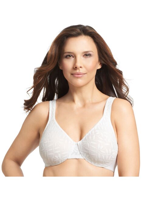 Olga® by Warner's® Sheer Leaves Lace Full-Figure Full-Coverage Minimizer Bra 35519