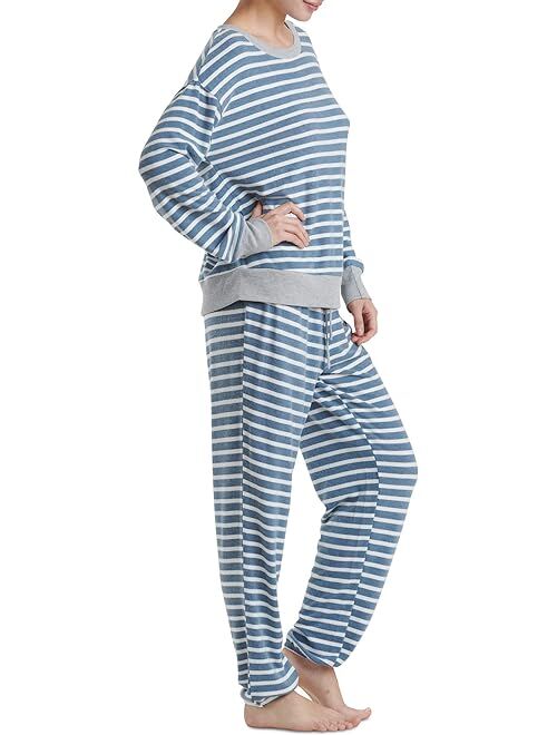 Splendid Westport Brushed Jersey Long Sleeve PJ Set