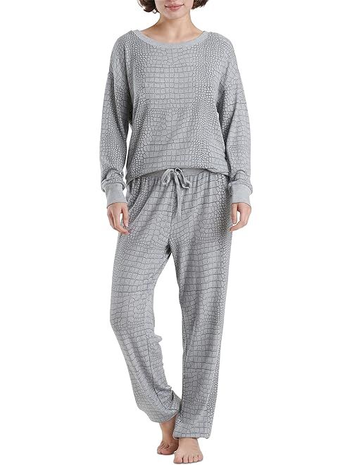 Splendid Westport Brushed Jersey Long Sleeve PJ Set