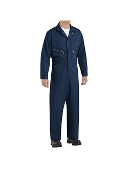 Red Kap Men's Zip-Front Cotton Coverall