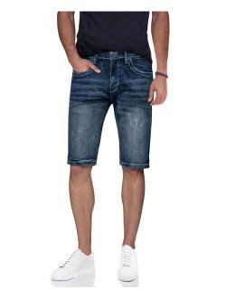 X-Ray Men's Cultura Saddle Stitch Denim Shorts