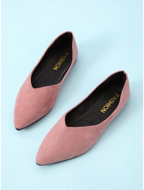 Shein Point Toe Flats