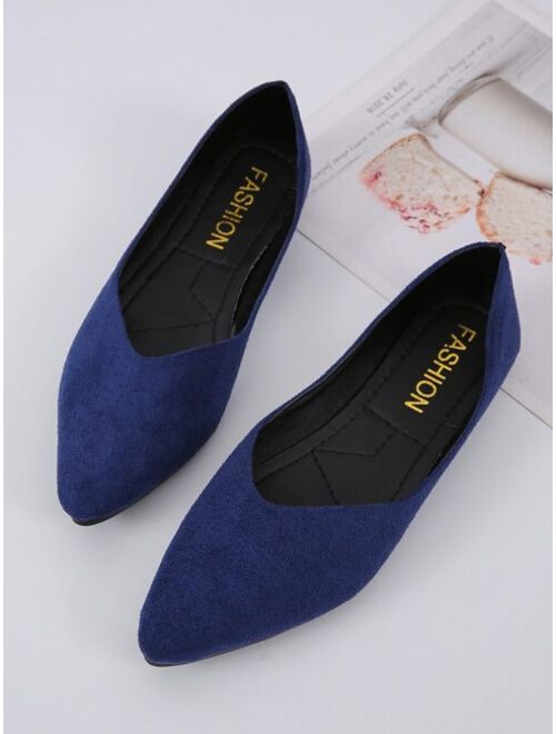 Shein Point Toe Flats