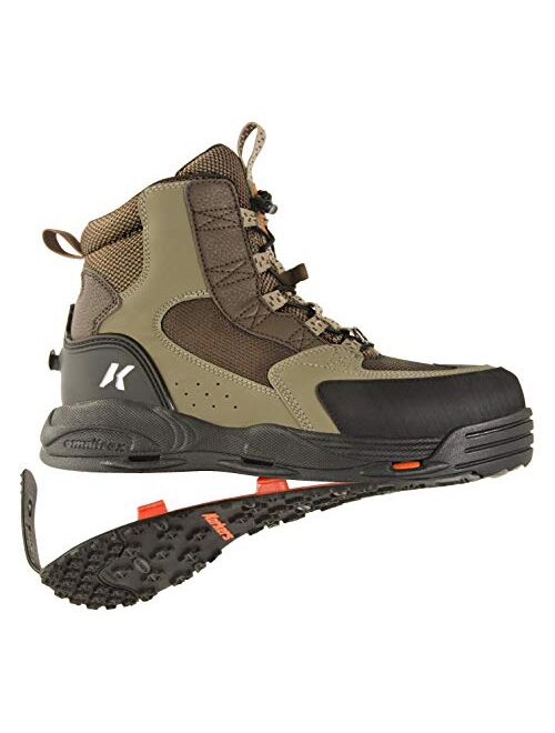 Korkers Redside Wading Boots - Comfortable and Versatile - Includes Interchangeable Felt and Kling-On Soles