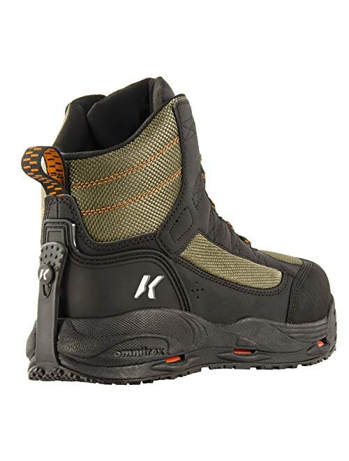 Korkers Greenback Wading Boots - Packed with the Essentials - Includes Interchangeable Felt Sole