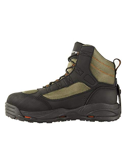 Korkers Greenback Wading Boots - Packed with the Essentials - Includes Interchangeable Felt Sole