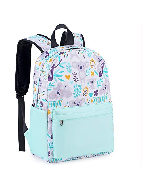 Backpacks for Girls Fox School Bags Kids School Bags Backpack with Lunch Box and Pencil Case for Age 3+