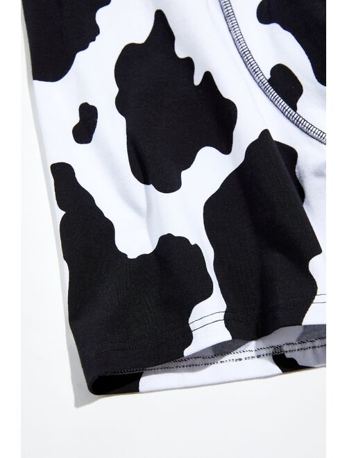 Urban outfitters UO Cow Print Boxer Brief