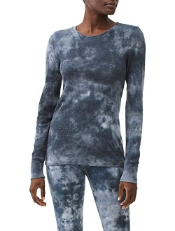 Michael Stars Juliet Quartz Washed Thermal Crew Neck Tee