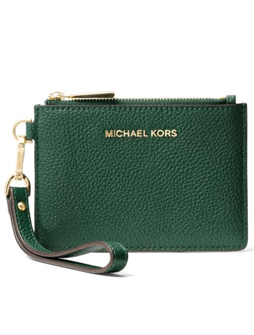 Michael Kors Mercer Pebble Leather Coin Purse