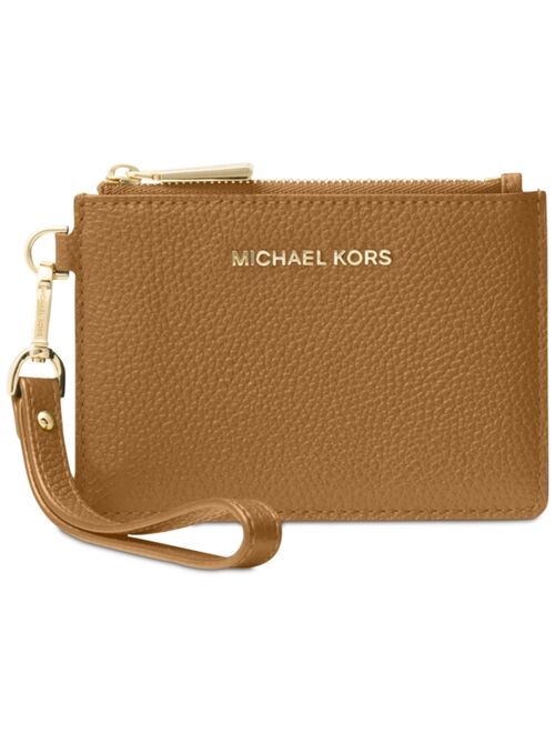 Michael Kors Mercer Pebble Leather Coin Purse