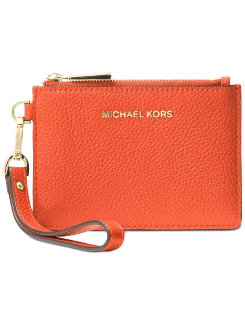 Michael Kors Mercer Pebble Leather Coin Purse