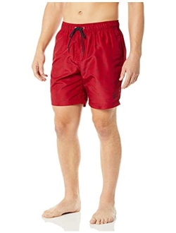 Men's Standard Quick Dry All Over Classic Anchor Print Swim Trunk