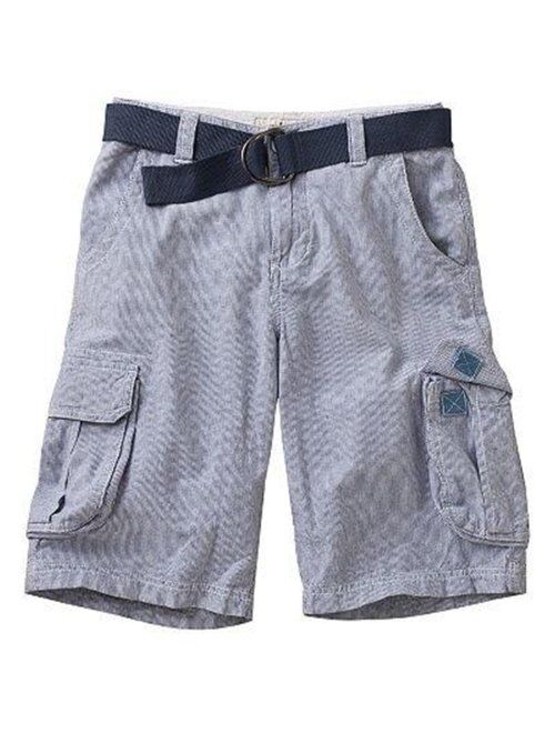 Urban Pipeline Boy's Striped Cargo Shorts