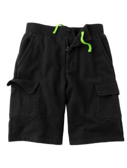 Little Boys' Fleece Cargo Shorts
