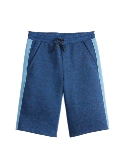 Boys 8-20 Urban Pipeline Side Stripe Knit Jogger Shorts in Regular & Husky