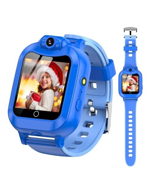 ASIUR Kids Smart Watches Girls,Birthday Gifts for 3-8 Year Old Boys Girls Toddler Toys Kids Watch,Touch Screen Game Children Digital Smartwatch with 8GB SD Card