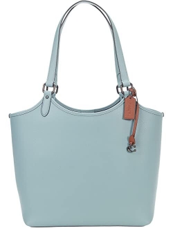 Polished Pebble Leather Everyday Tote