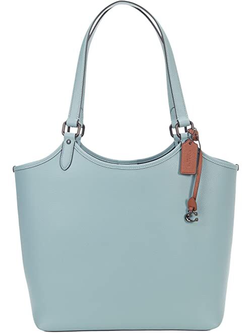 Coach Polished Pebble Leather Everyday Tote