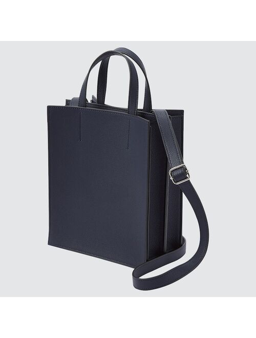 Uniqlo WOMEN FAUX LEATHER SQUARE SHOULDER BAG