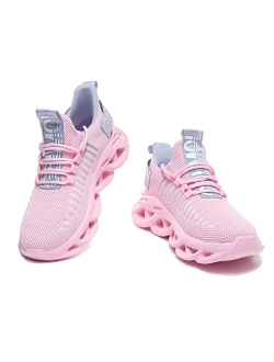 Womens Walking Shoes Mesh Non Slip Lady Girls Lightweight Casual Fashion Sneakers