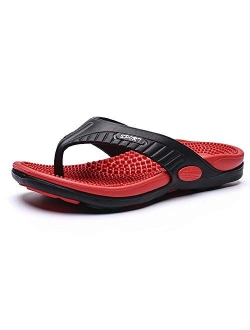 Flip Flops for Men Casual Comfort Mens Thong Sandals Indoor Outdoor Sport Walking Beach Sandals