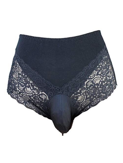 Buy Aishani Sissy Pouch Panties Men's lace Bikini Girly Briefs Lingerie ...
