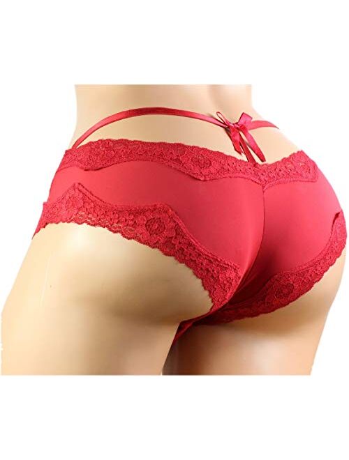 Buy Aishani Sissy Pouch Panties Mens Thong Bikini Briefs Lace Hot Men S