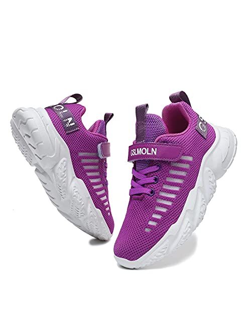 GSLMOLN Boys Girls Lightweight Breathable Sneakers Casual Fashionable Walking/Running Sports Kids Shoes