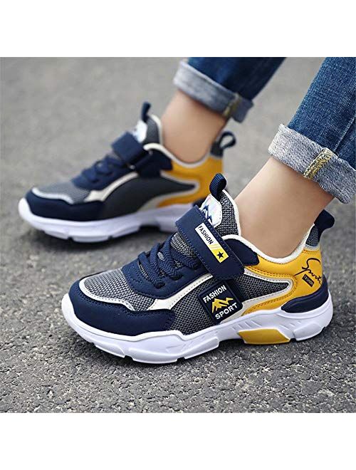 GSLMOLN Children Casual Shoes Boys Cool Style Kids Mesh Breathable Tennis Running Sports Sneakers