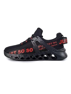 Men's Running Shoes Sports Tennis Light Breathable Shoes Casual Sports Shoes Non Slip Shoes for Men Soft Sole Athletic Walking Shoes