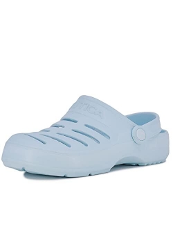 Women's Clogs - Athletic Sports Sandal - Water Shoes Slip-On with Adjustable Back Strap - Beach Sports Shoe - River Edge