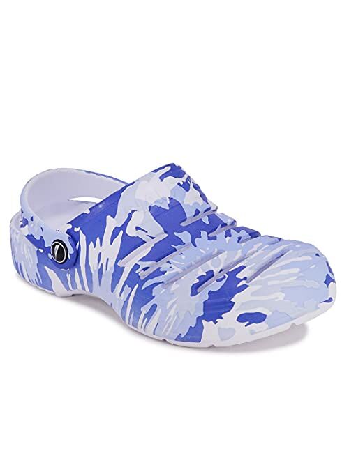 Nautica Women's Clogs - Athletic Sports Sandal - Water Shoes Slip-On with Adjustable Back Strap - Beach Sports Shoe - River Edge