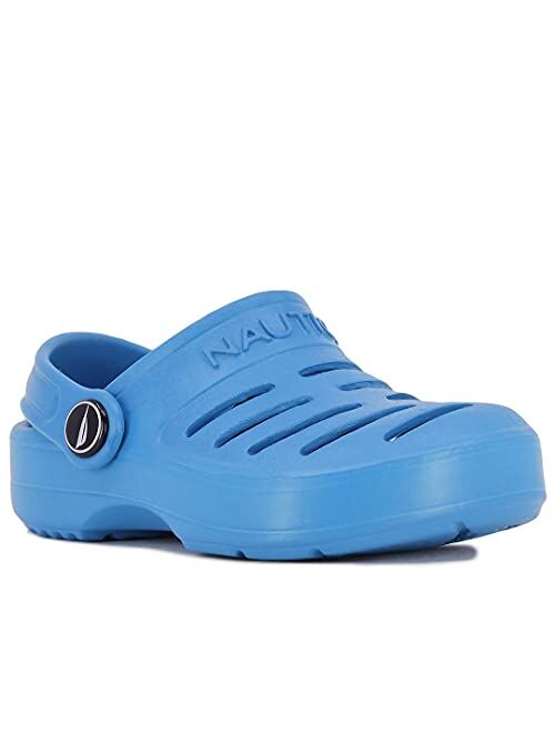 Nautica Kids Sports Clogs Sandals, Athletic Beach Water Shoes - River Edge|Boys - Girls| (Toddler/Little Kid/Big Kid)