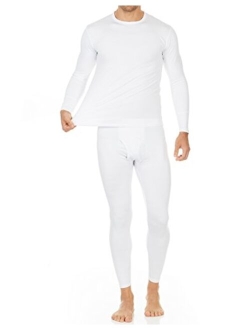 Thermajohn Men's Ultra Soft Thermal Underwear Long Johns Set with Fleece Lined