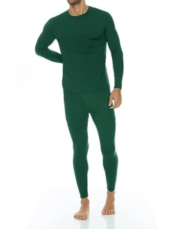 Thermajohn Men's Ultra Soft Thermal Underwear Long Johns Set with Fleece Lined